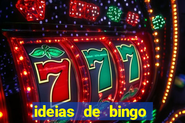 ideias de bingo para o natal